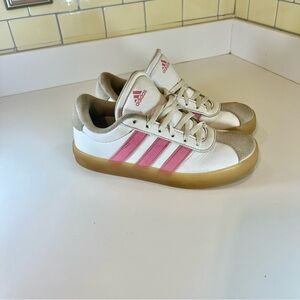 Adidas Kids' VL court 3.0 Sneakers Cloud White Bliss Pink